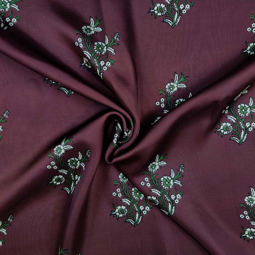 Digital Printed Charmeuse Silk - CH31