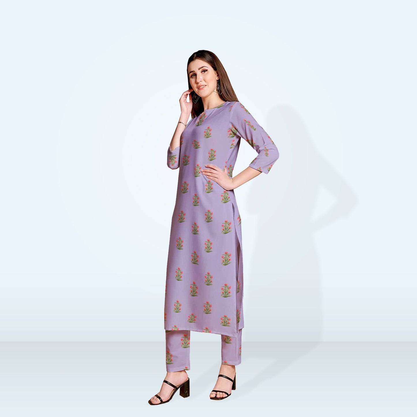 Digital Printed Swiss Lawn - ELP10