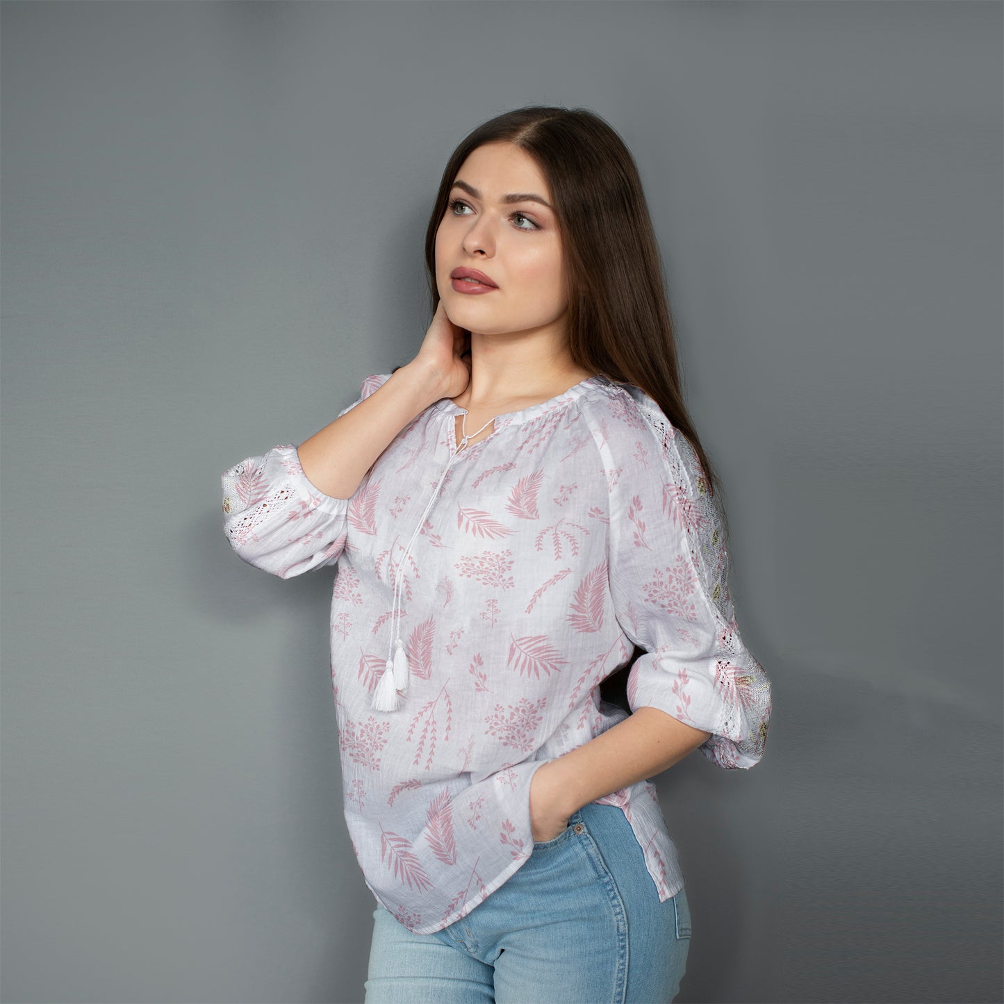 Digital Printed Swiss Lawn - SS23-Floral 2