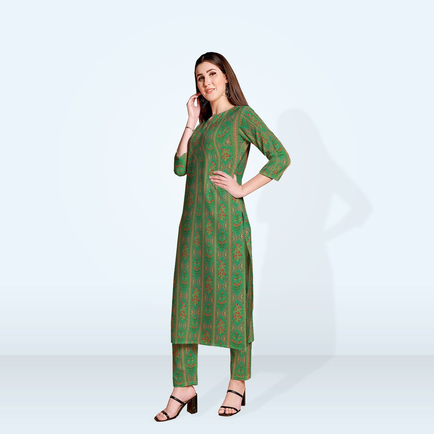 Digital Printed Swiss Lawn - ELP06