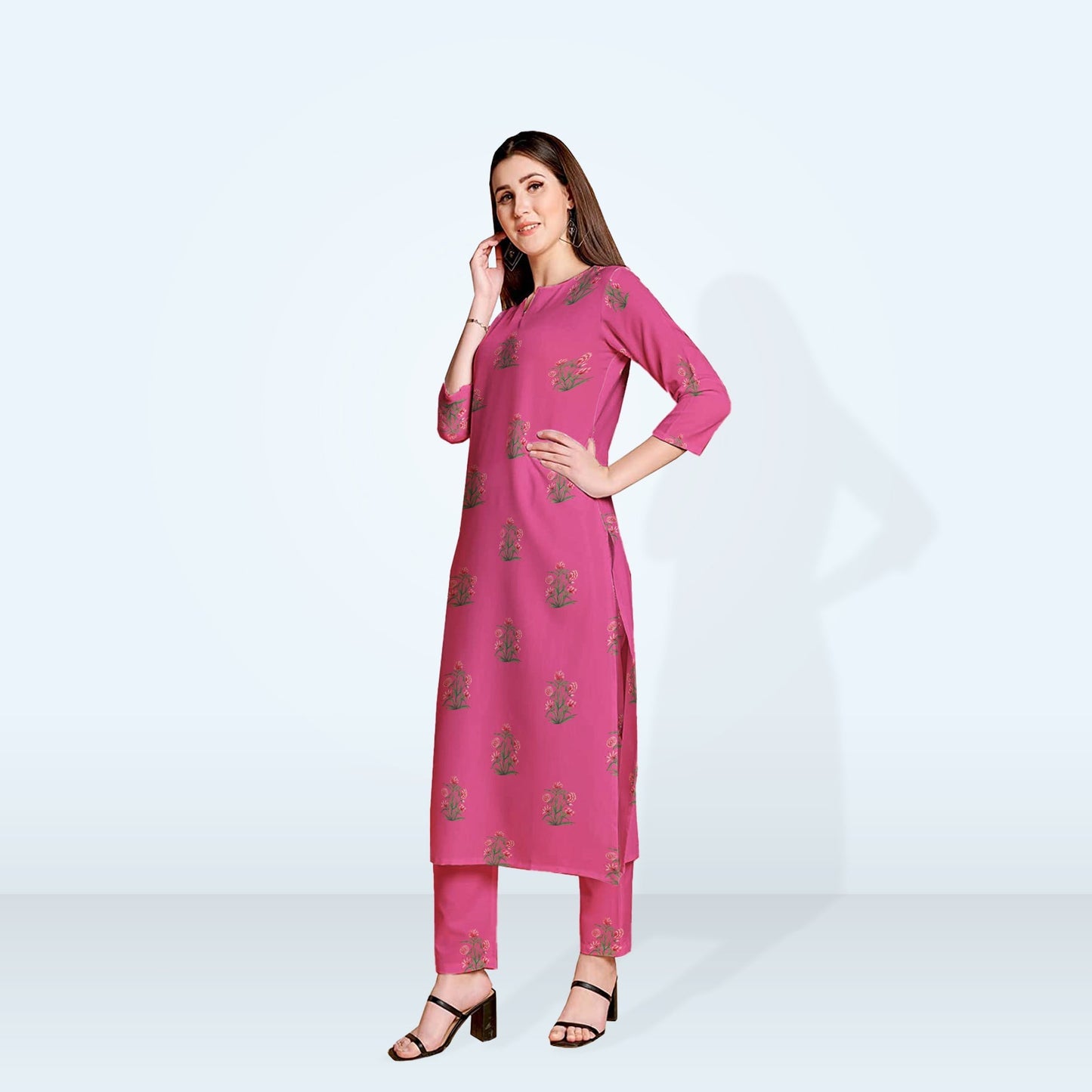 Digital Printed Swiss Lawn - ELP02