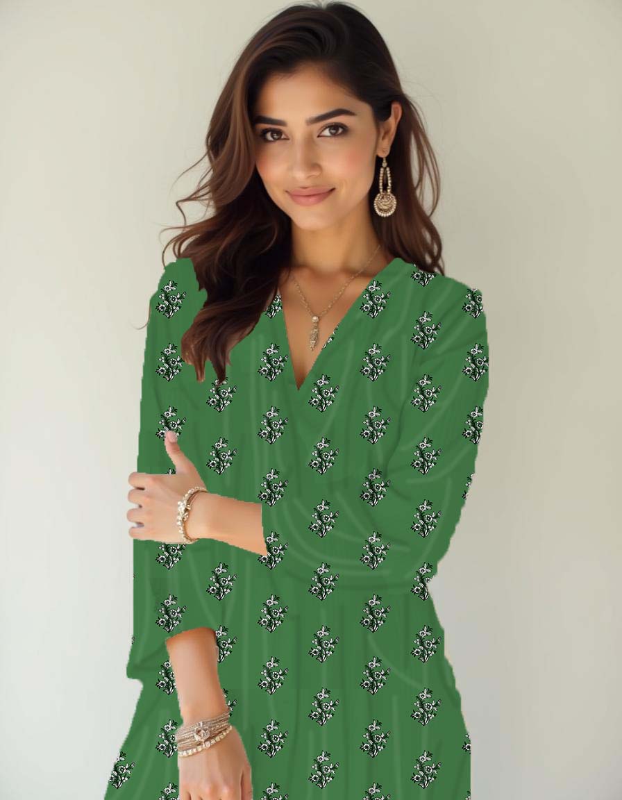 Digital Printed Charmeuse Silk - CH31