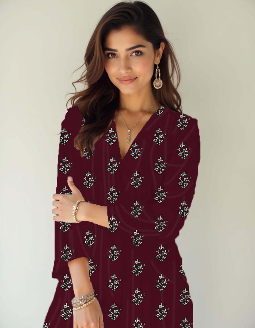 Digital Printed Charmeuse Silk - CH31