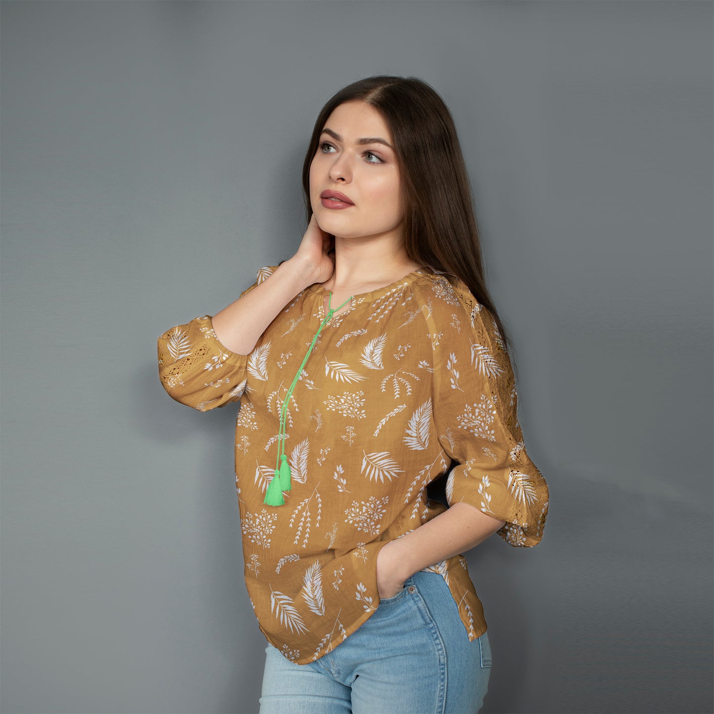 Digital Printed Swiss Lawn - SS23-Floral 2