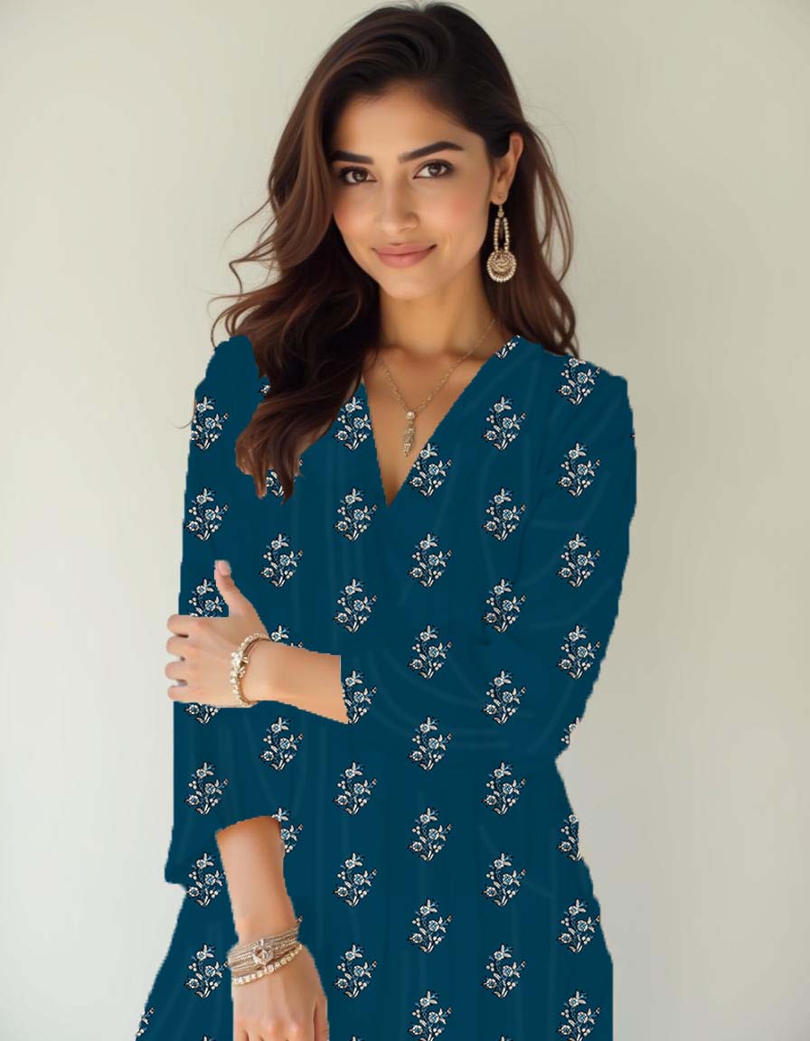Digital Printed Charmeuse Silk - CH31