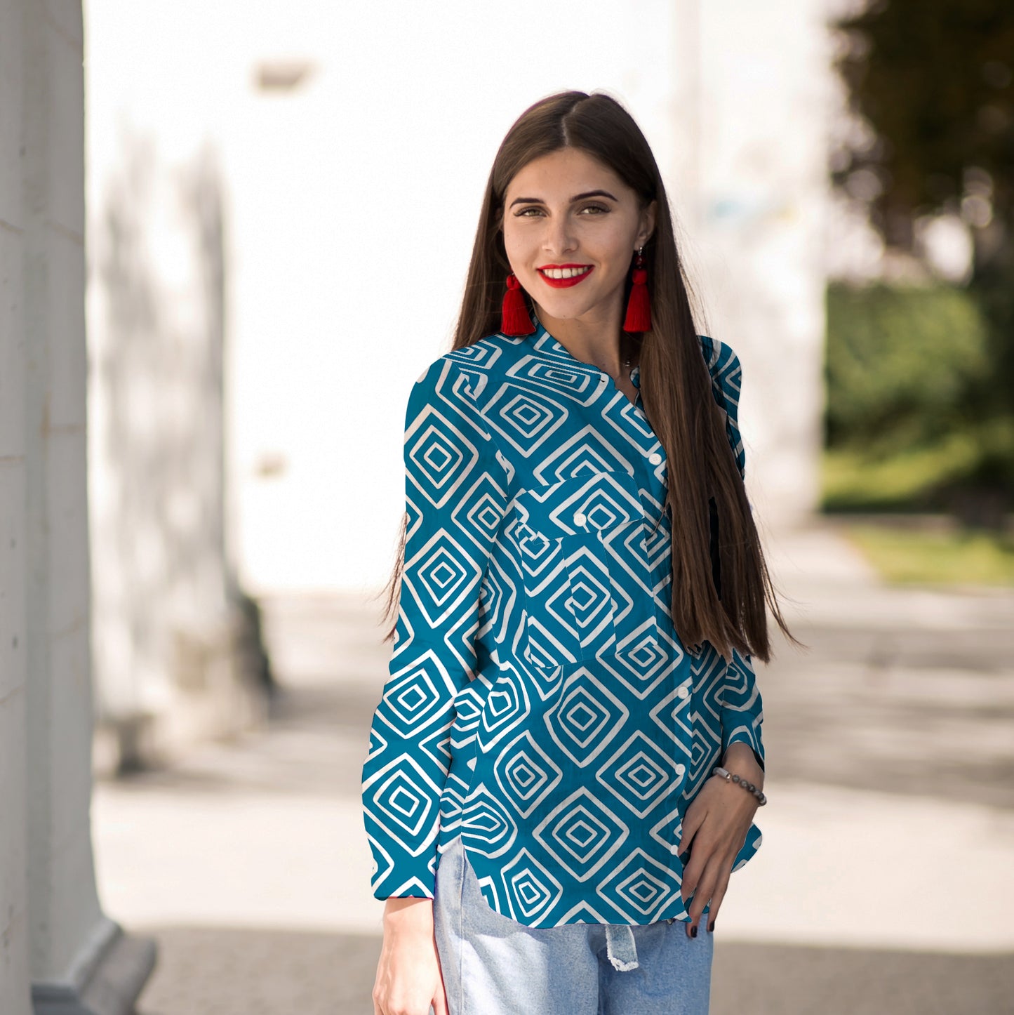 Digital Printed Swiss Lawn - SS23-Ethnic 3
