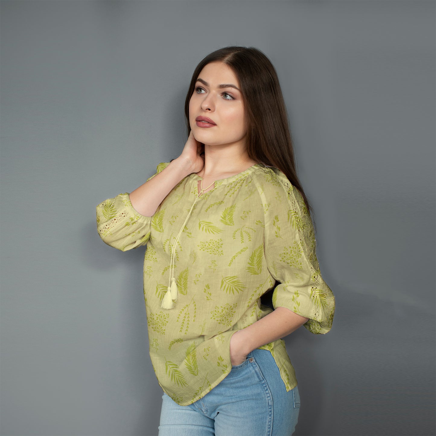 Digital Printed Swiss Lawn - SS23-Floral 2