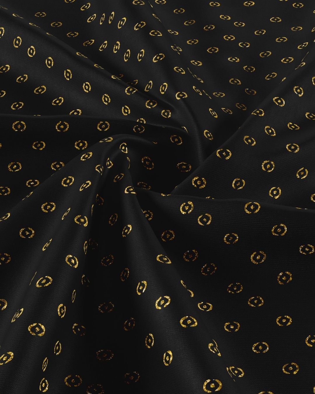 GOLD DUST PRINTED RAW SILK - GD01