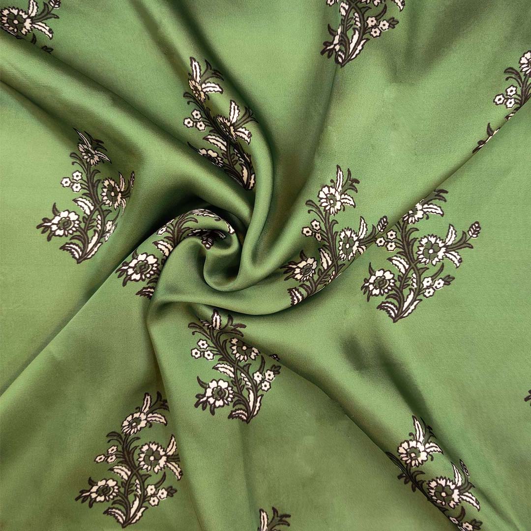 Digital Printed Charmeuse Silk - CH31
