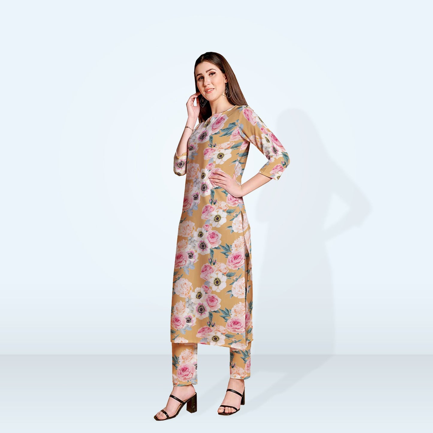 Digital Printed Swiss Lawn - FLP12