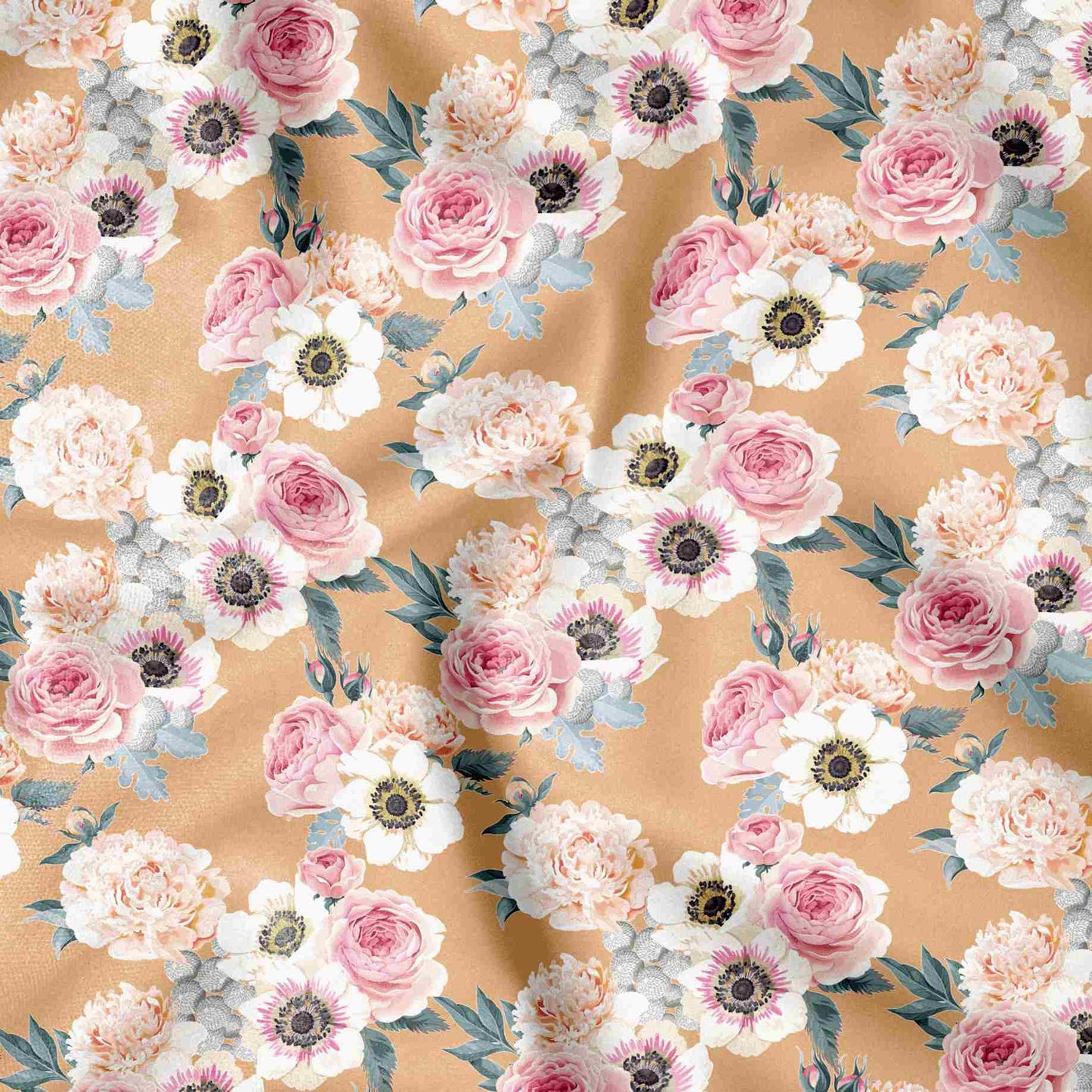 Digital Printed Swiss Lawn - FLP12