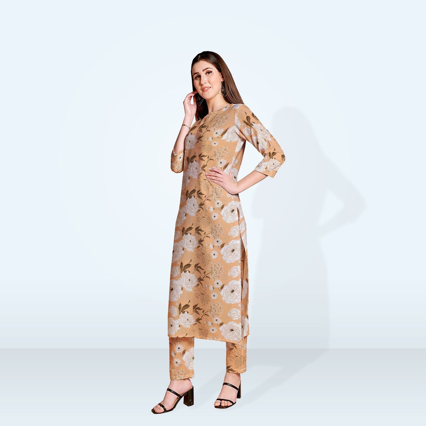Digital Printed Swiss Lawn - FLP11