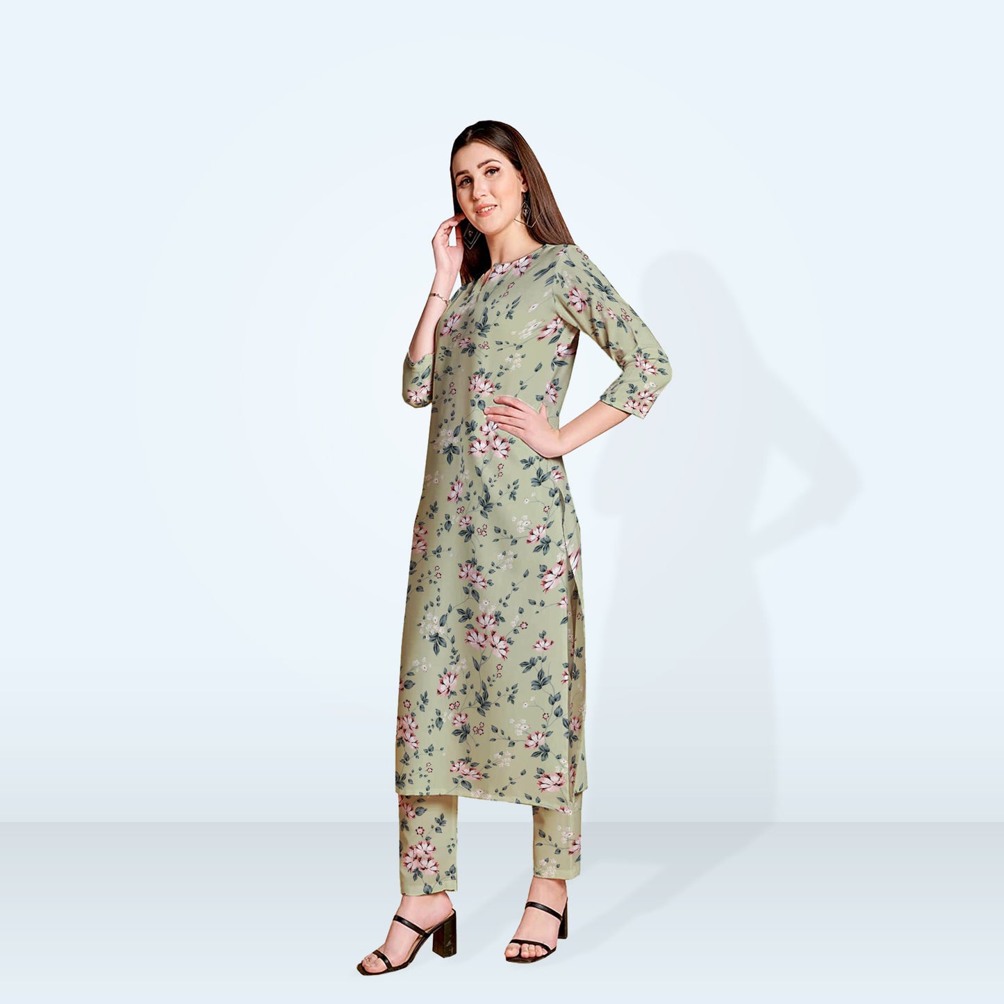 Digital Printed Swiss Lawn - FLP07