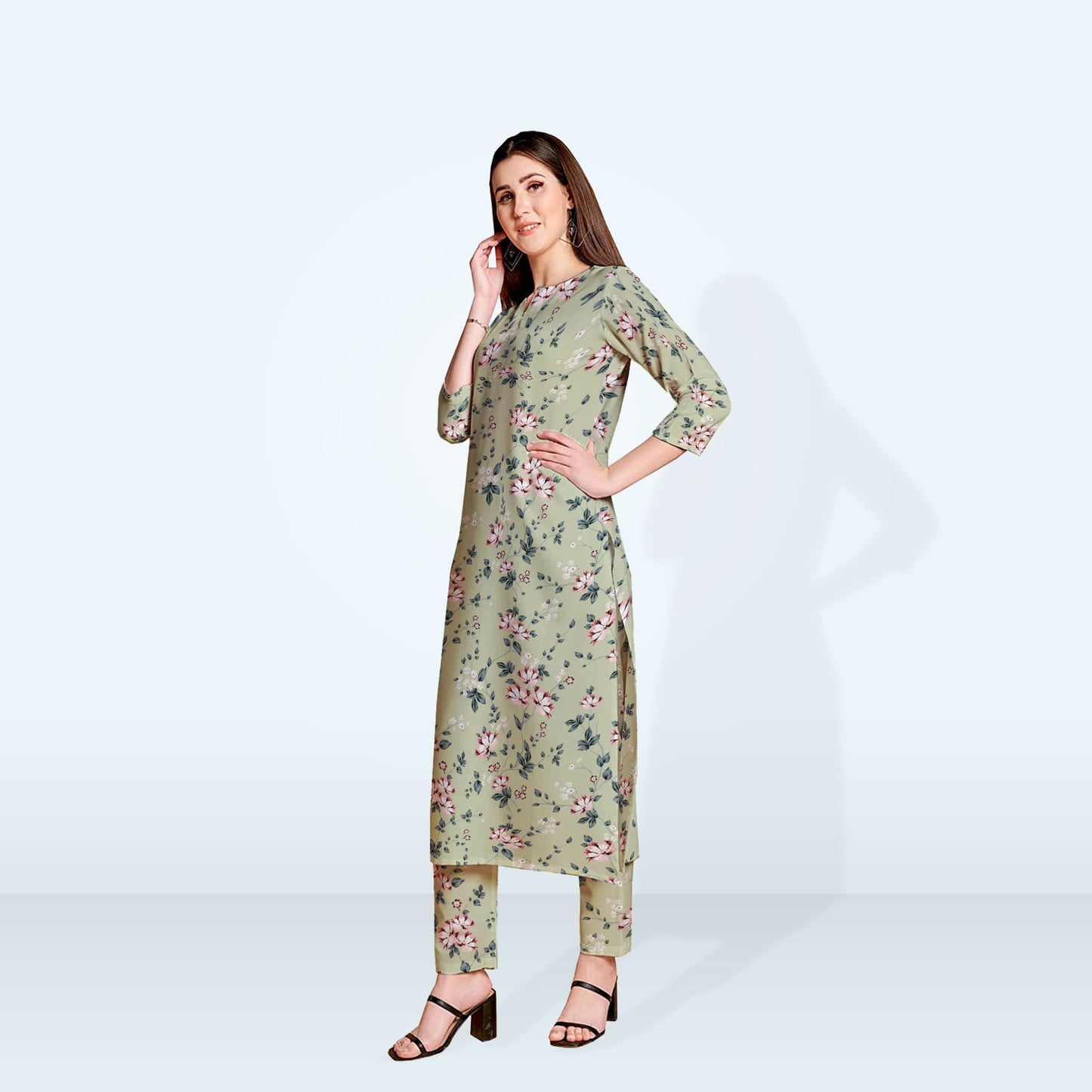 Digital Printed Swiss Lawn - FLP13