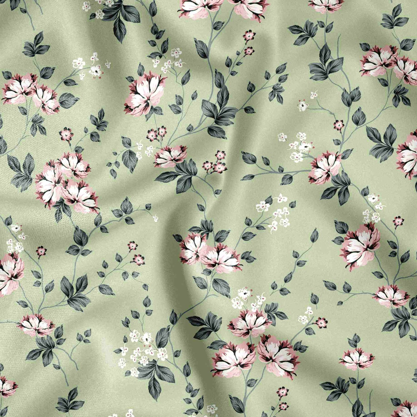 Digital Printed Swiss Lawn - FLP07