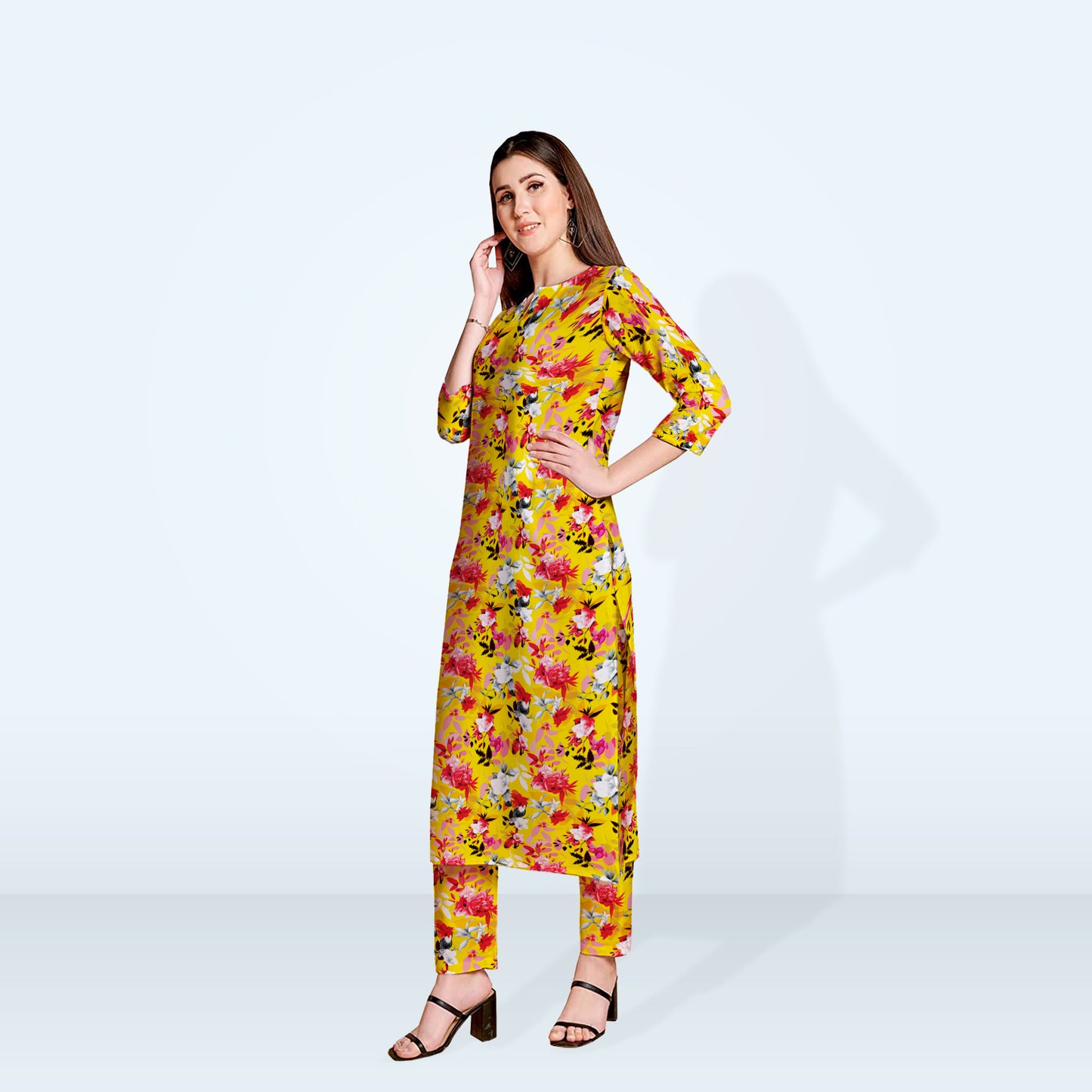 Digital Printed Swiss Lawn - FLP01
