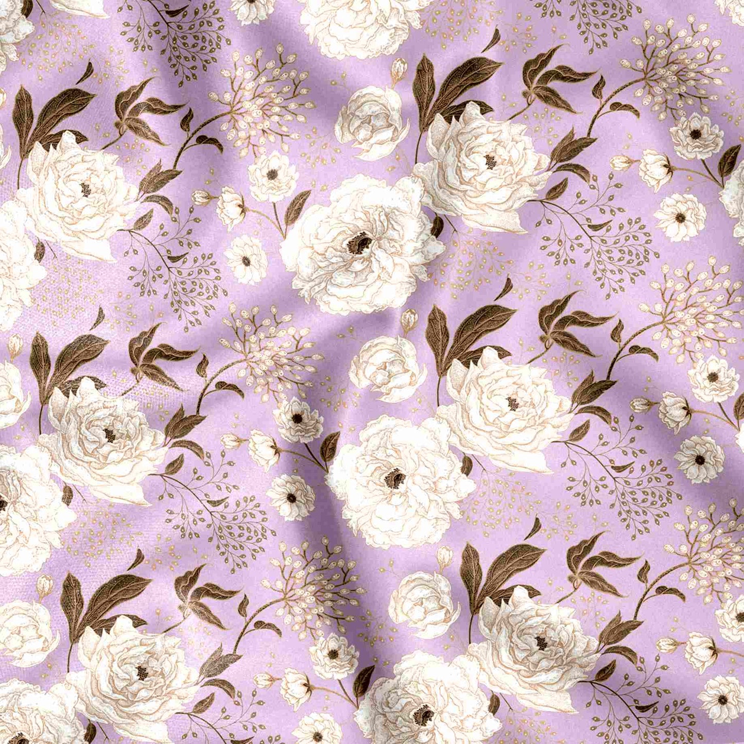 Digital Printed Swiss Lawn - FLP11