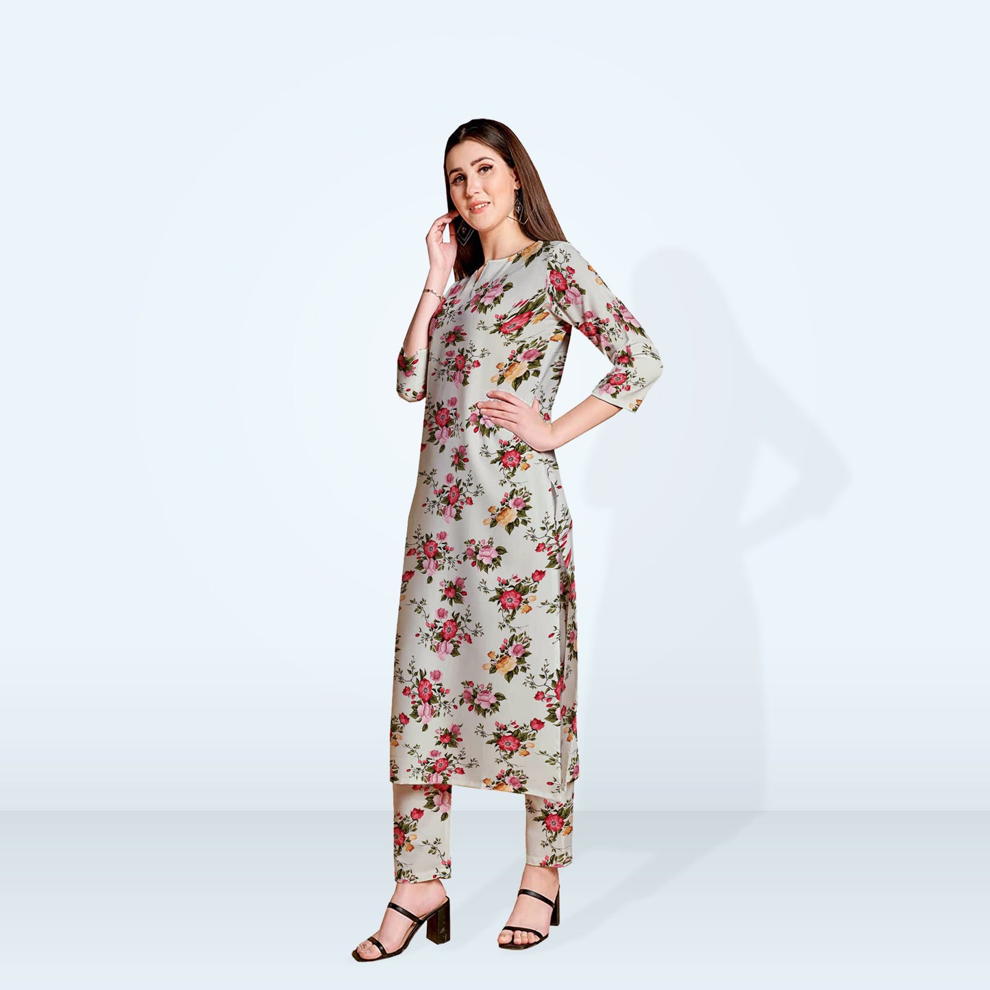 Digital Printed Swiss Lawn - FLP06