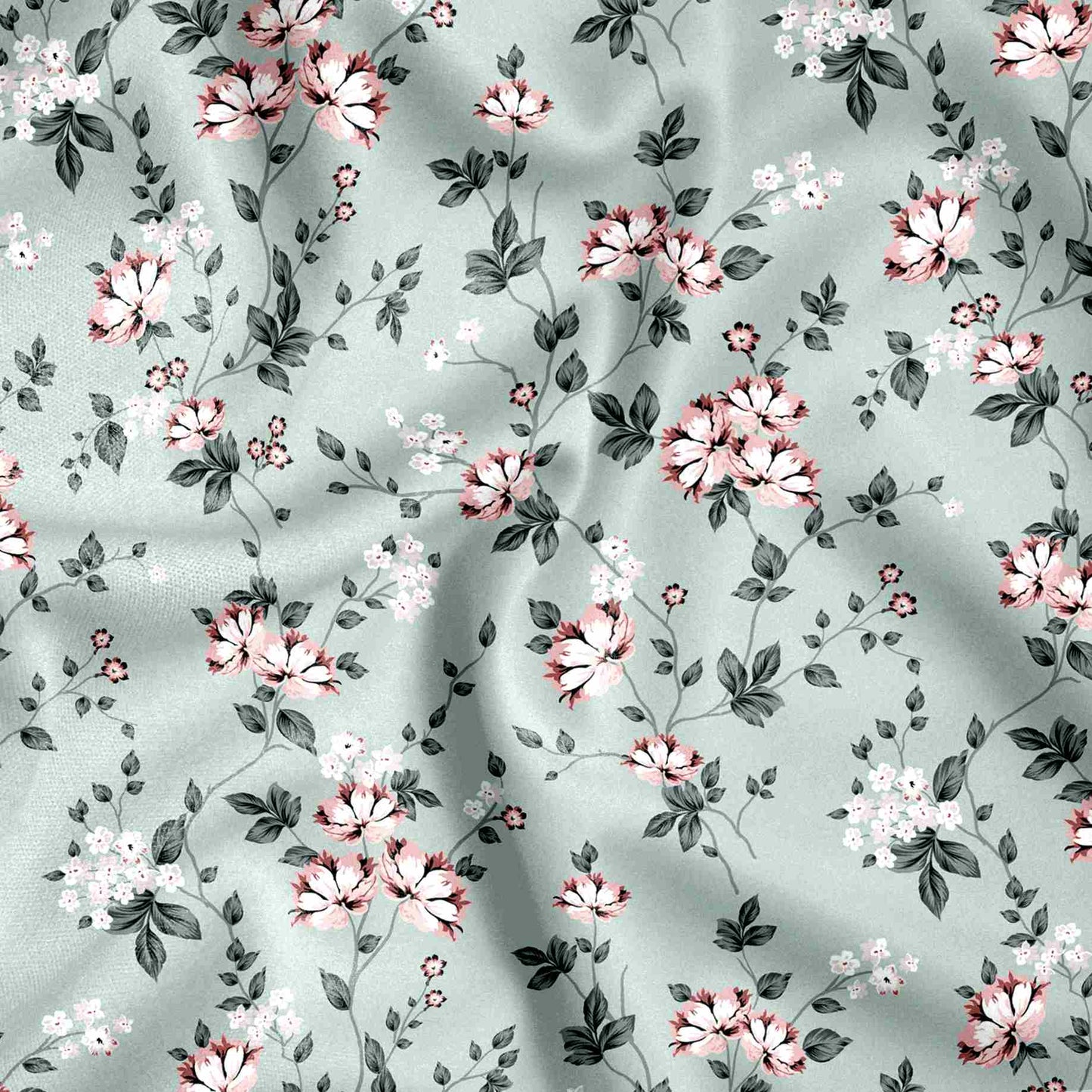 Digital Printed Swiss Lawn - FLP07
