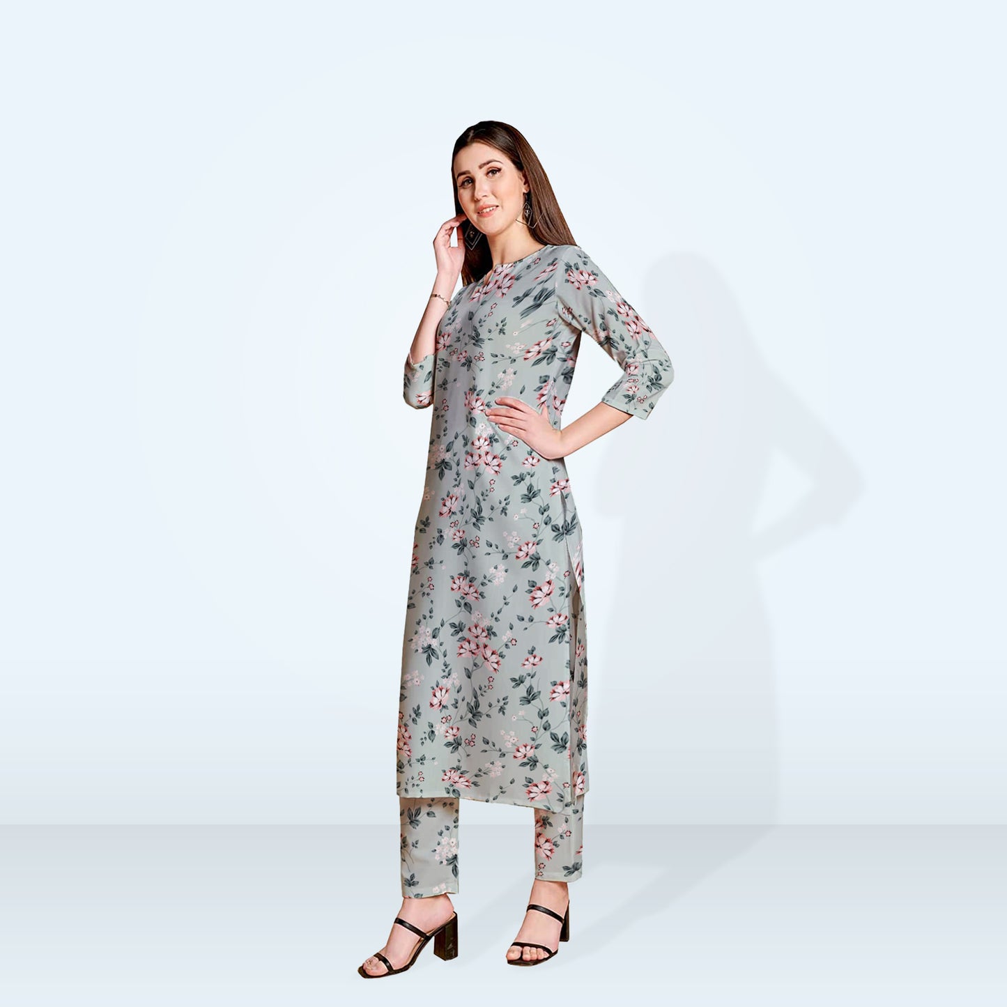 Digital Printed Swiss Lawn - FLP07