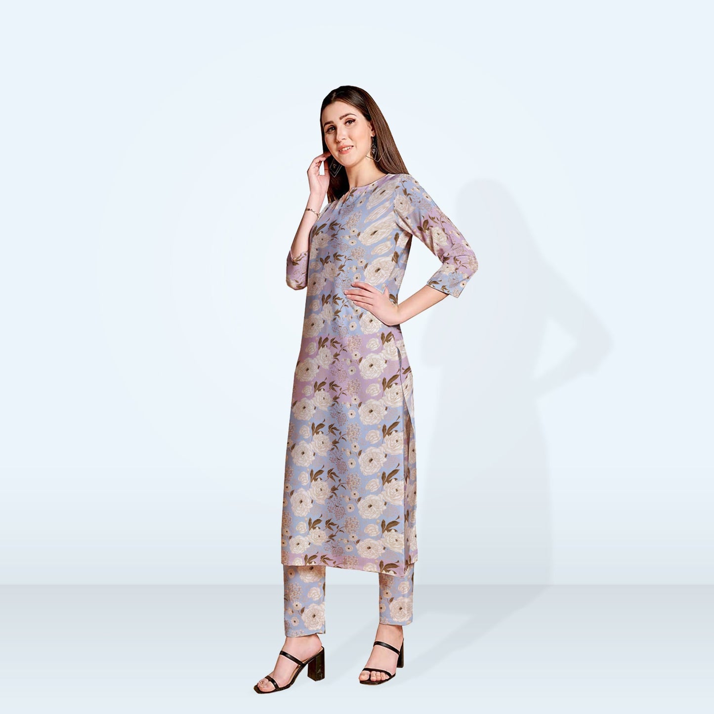 Digital Printed Swiss Lawn - FLP11