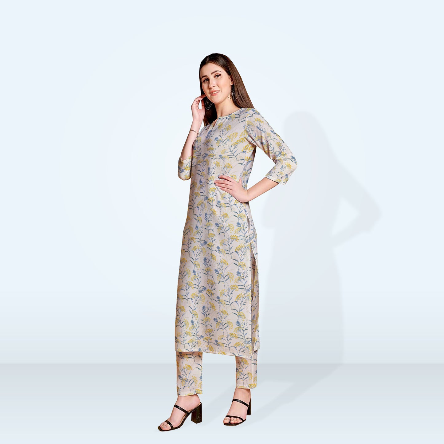 Digital Printed Swiss Lawn - FLP09
