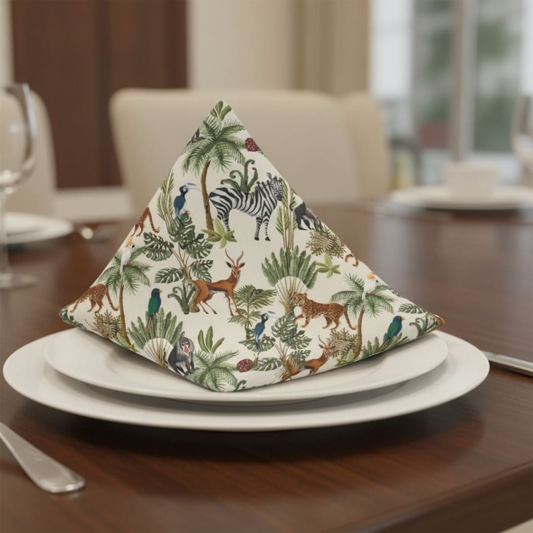 Napkin in Safari Royale Ivory