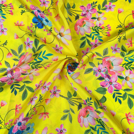 Digital Printed Charmeuse Silk - CH40