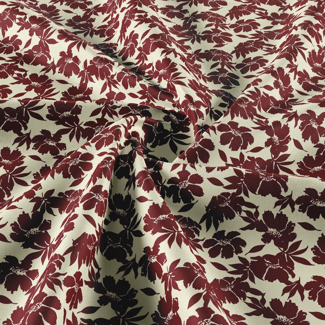 Silhouette Floral - Beige