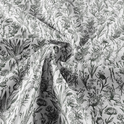 Ink Sketch Wild Garden