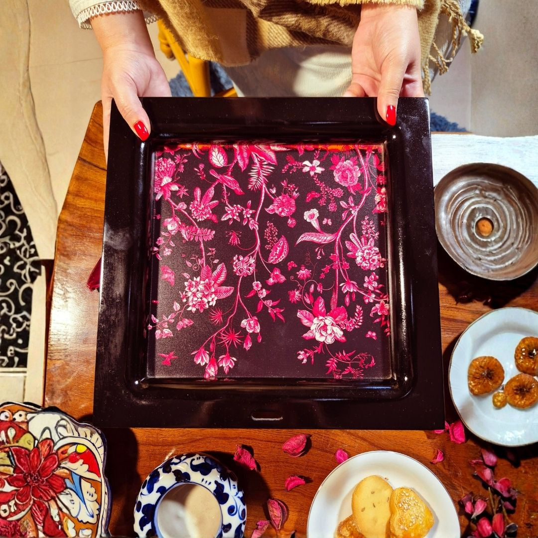 Wooden Fuchsia Balsa Trays