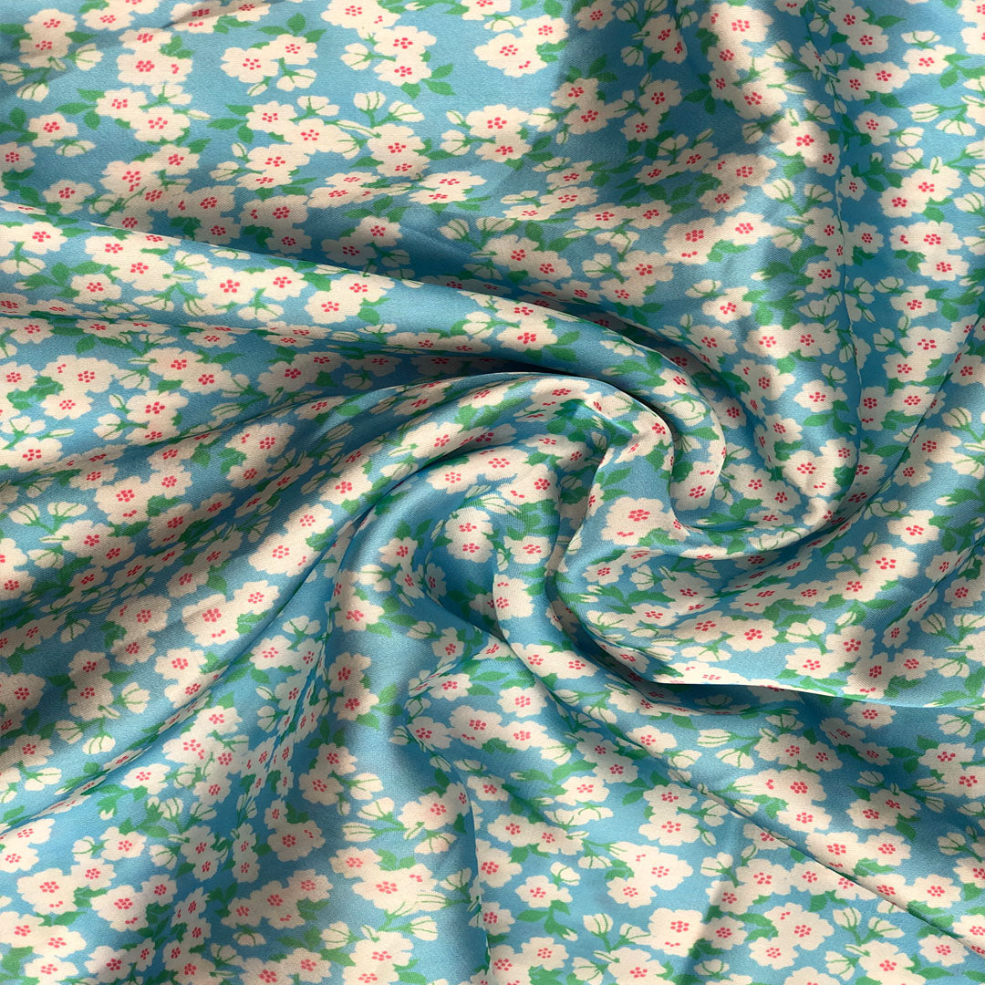 Digital Printed Charmeuse Silk - CH11