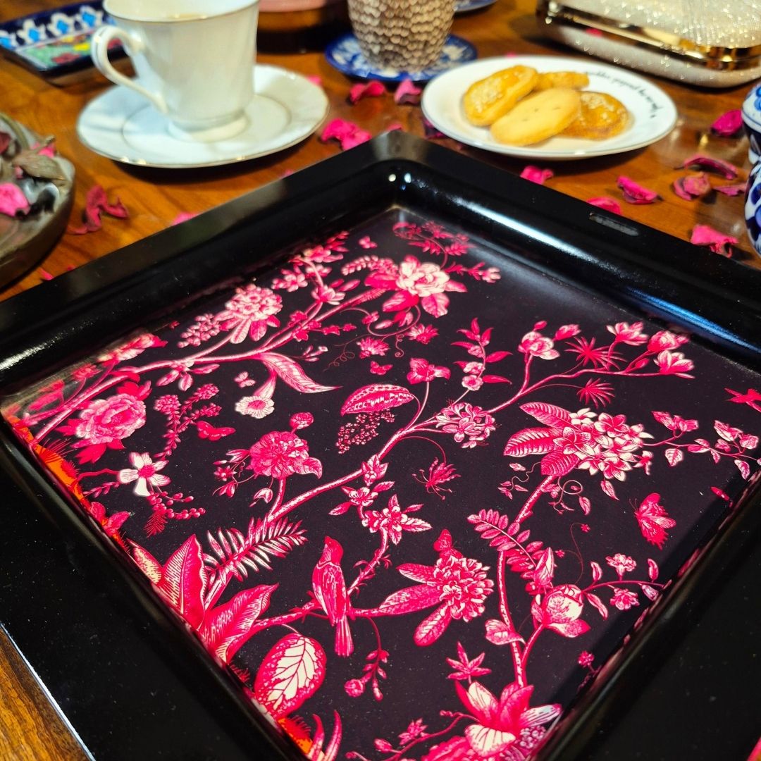 Wooden Fuchsia Balsa Trays