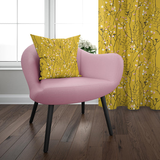 Cushions - Mustard Florals II