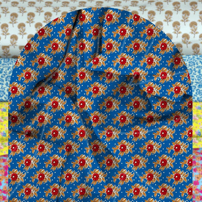 Unstitched Arabic Lawn Two-Piece Royal Sunflower