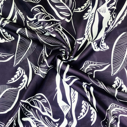 Digital Printed Charmeuse Silk - CH42