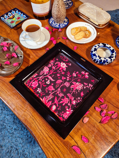 Fuchsia Balsa Tray