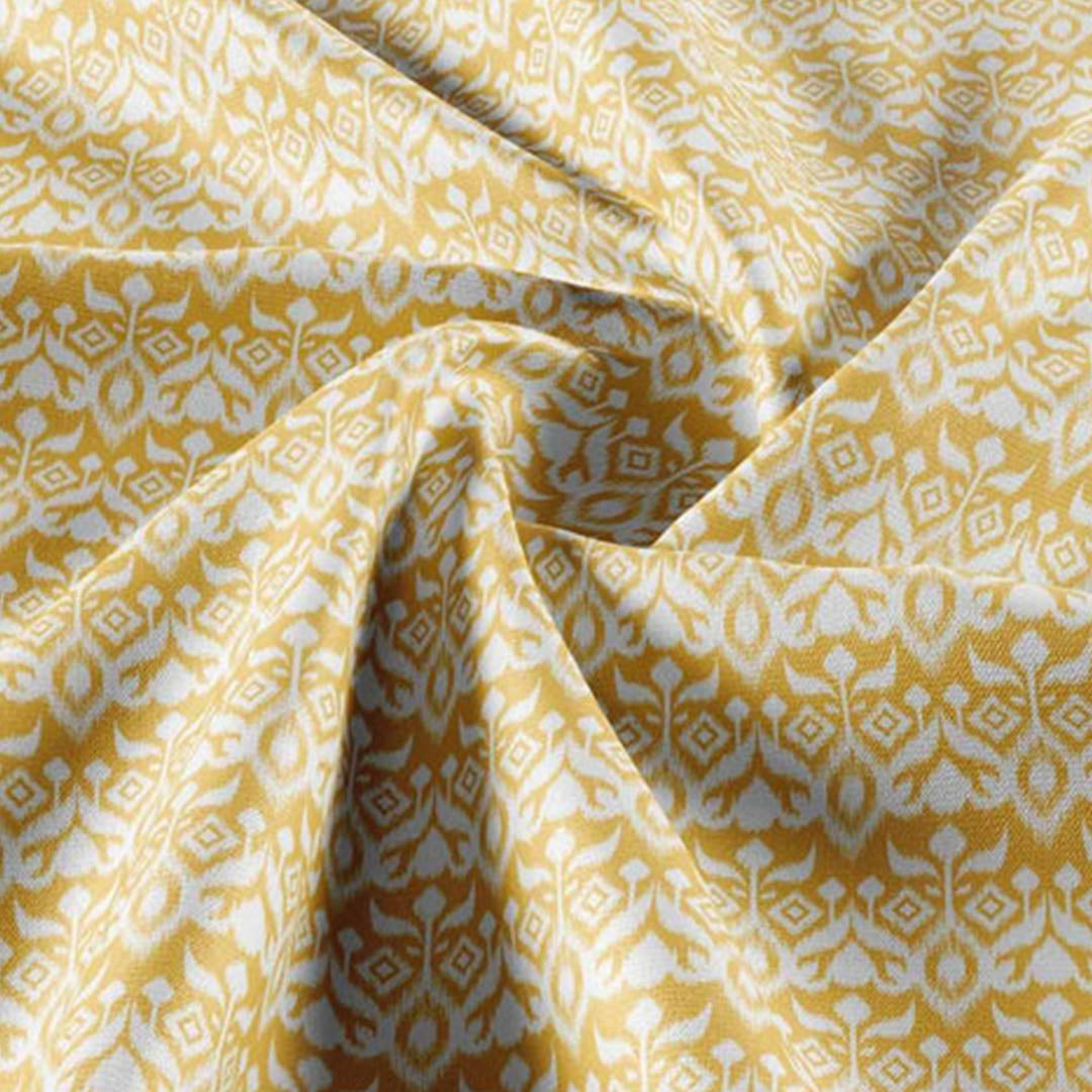 Ikat Pattern - Yellow