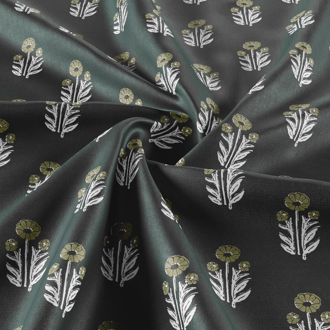 Gardenia Motif - Olive