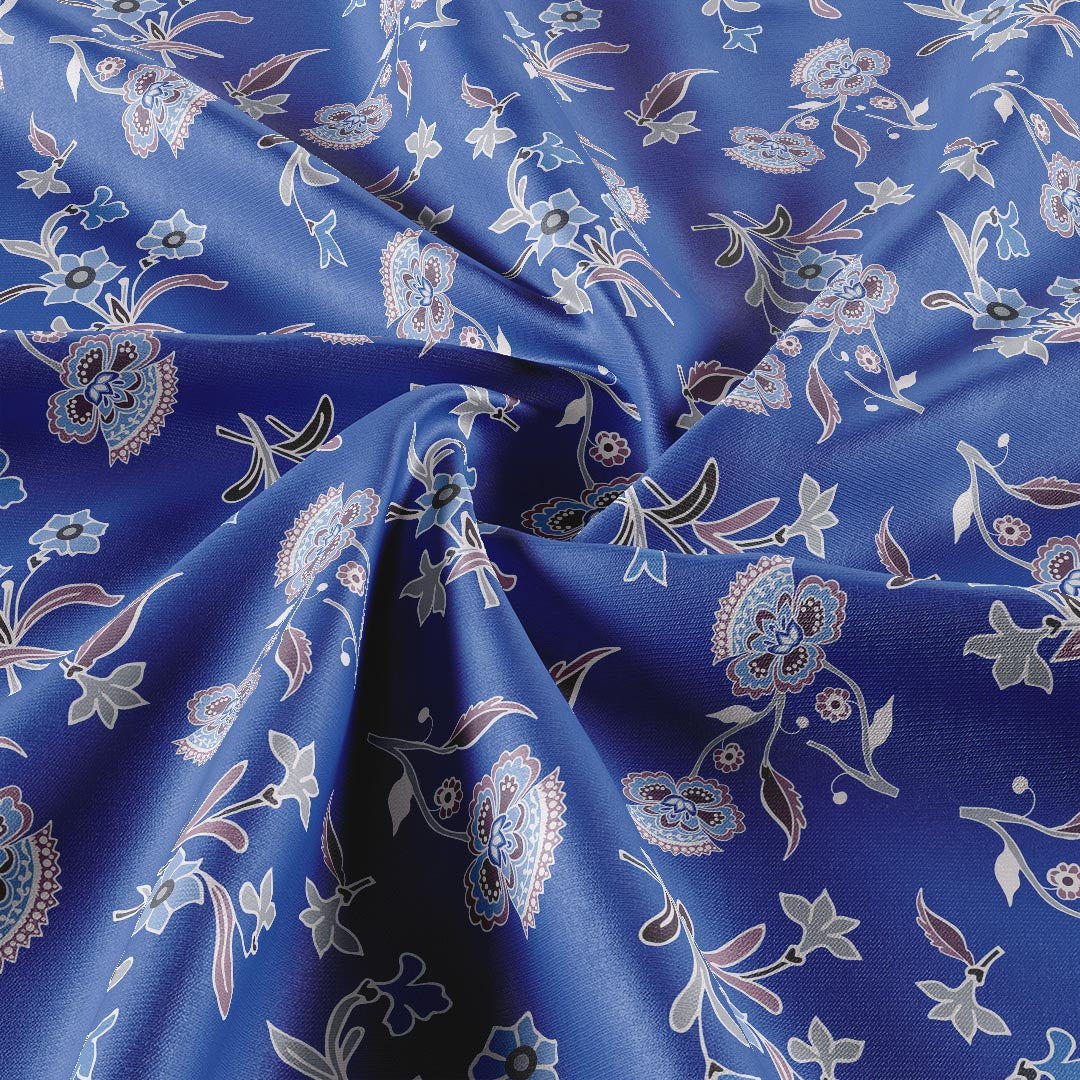 Azure Paisley Garden