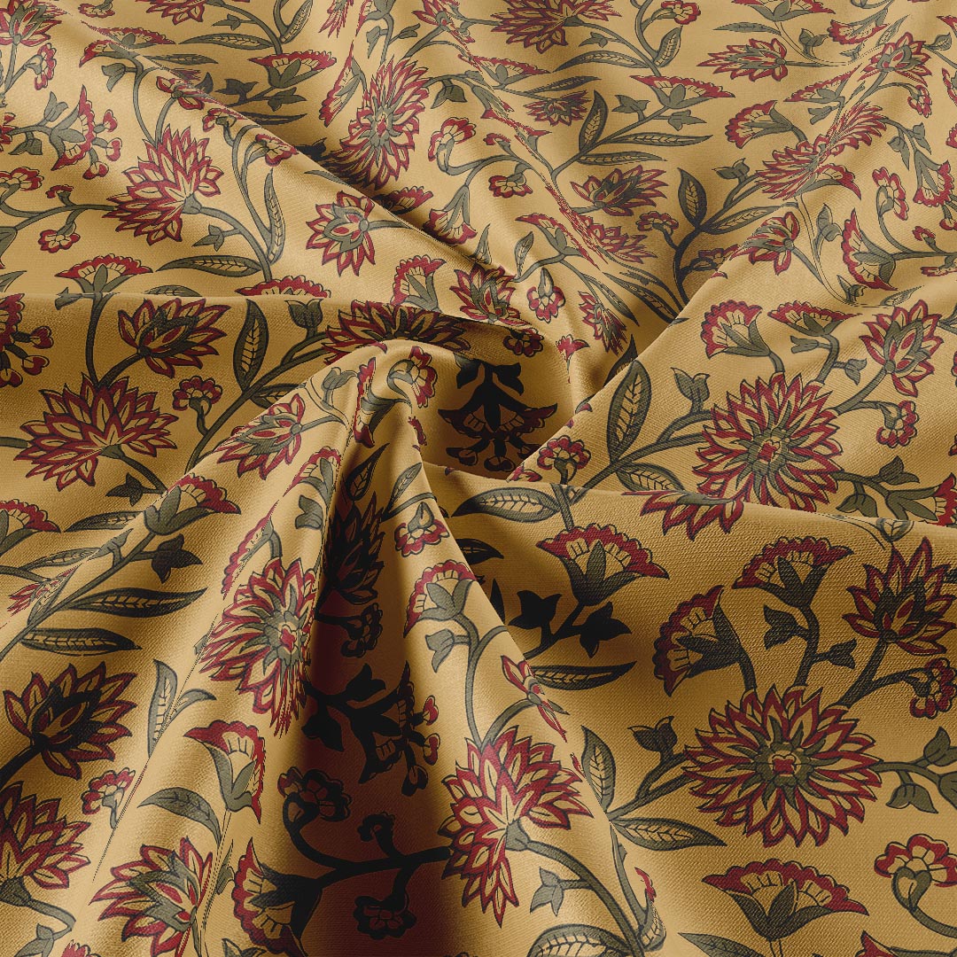 Heritage Floral - Amber