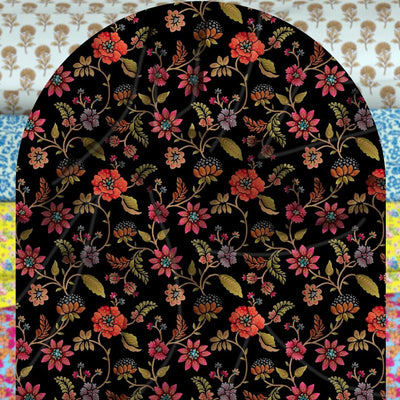 Unstitched Arabic Lawn Two-Piece Midnight Garden