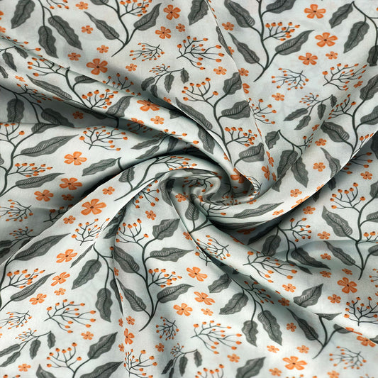 Digital Printed Charmeuse Silk - CH03