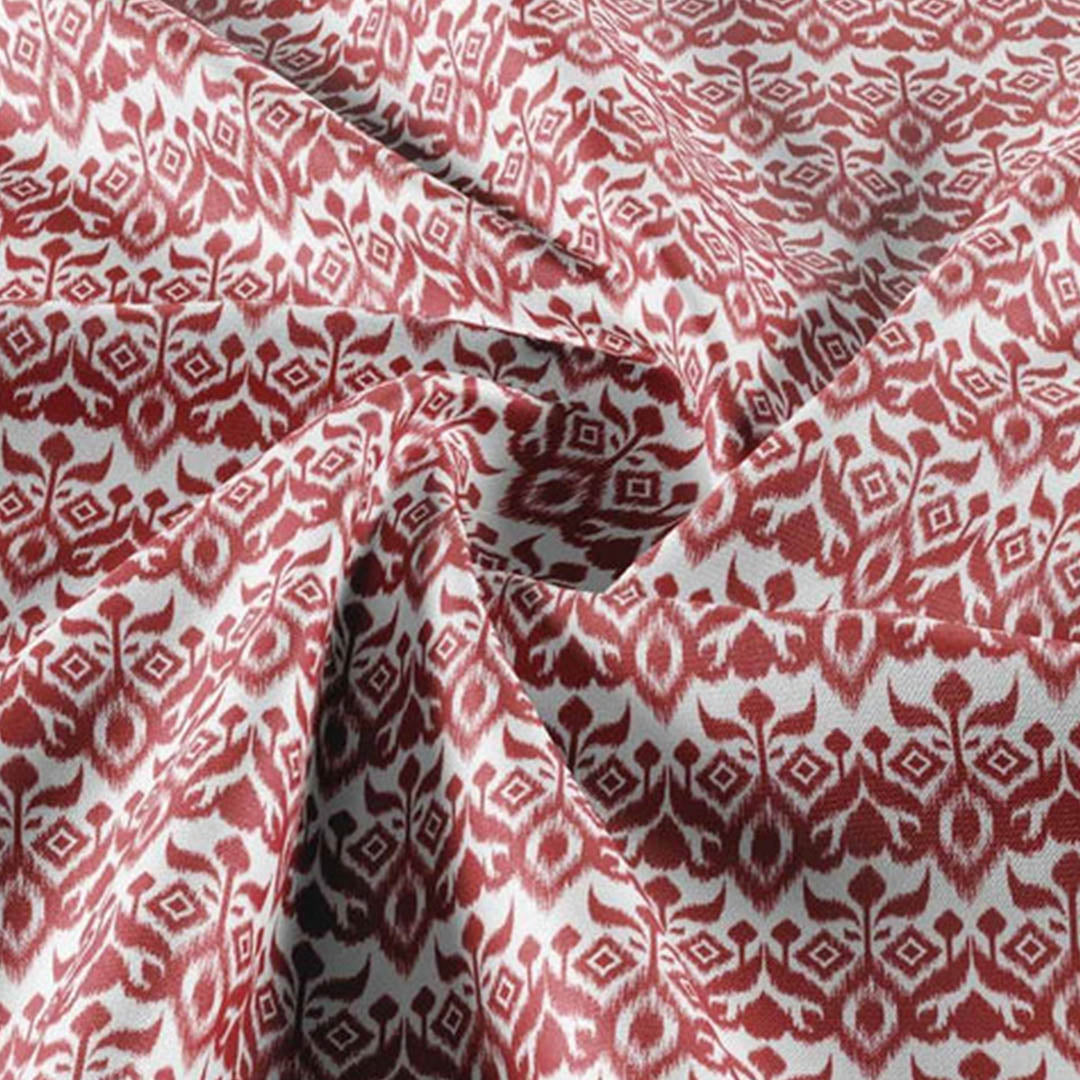 Ikat Pattern - Red