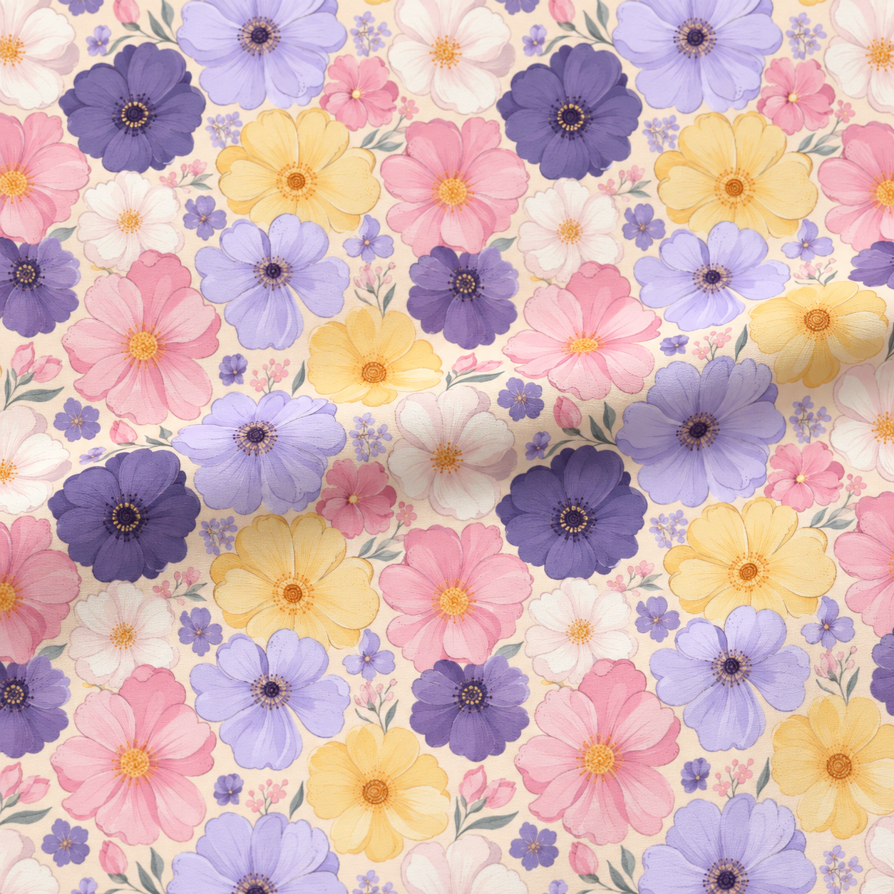 Pastel Garden Bloom