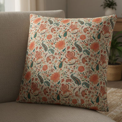 Cushion in Kashmiri Hues Paisley