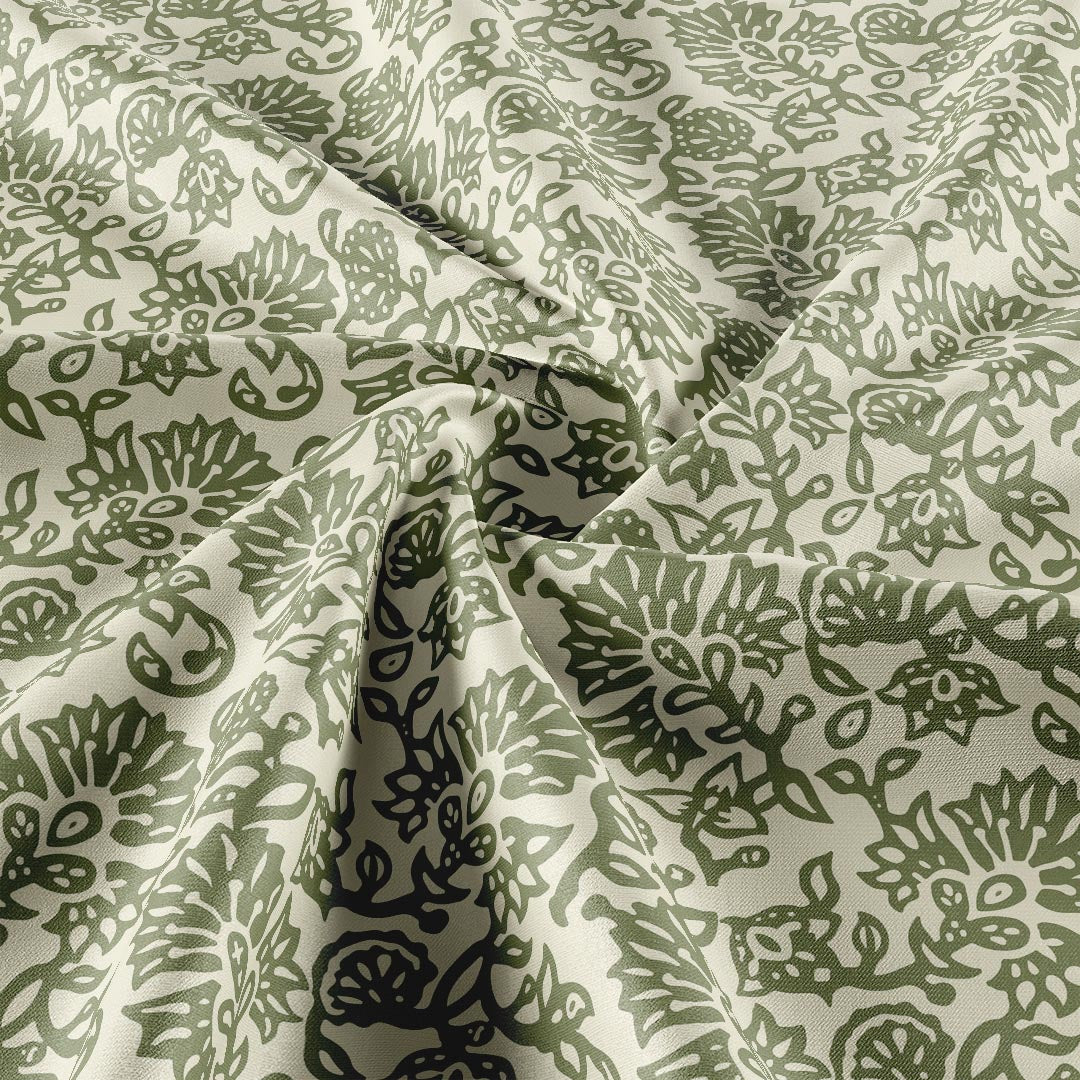 Olive Handcut Floral