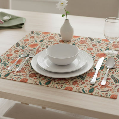 Table Mate in Kashmiri Hues Paisley