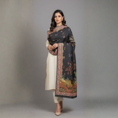 Amber Grove Shawl - Herringbone