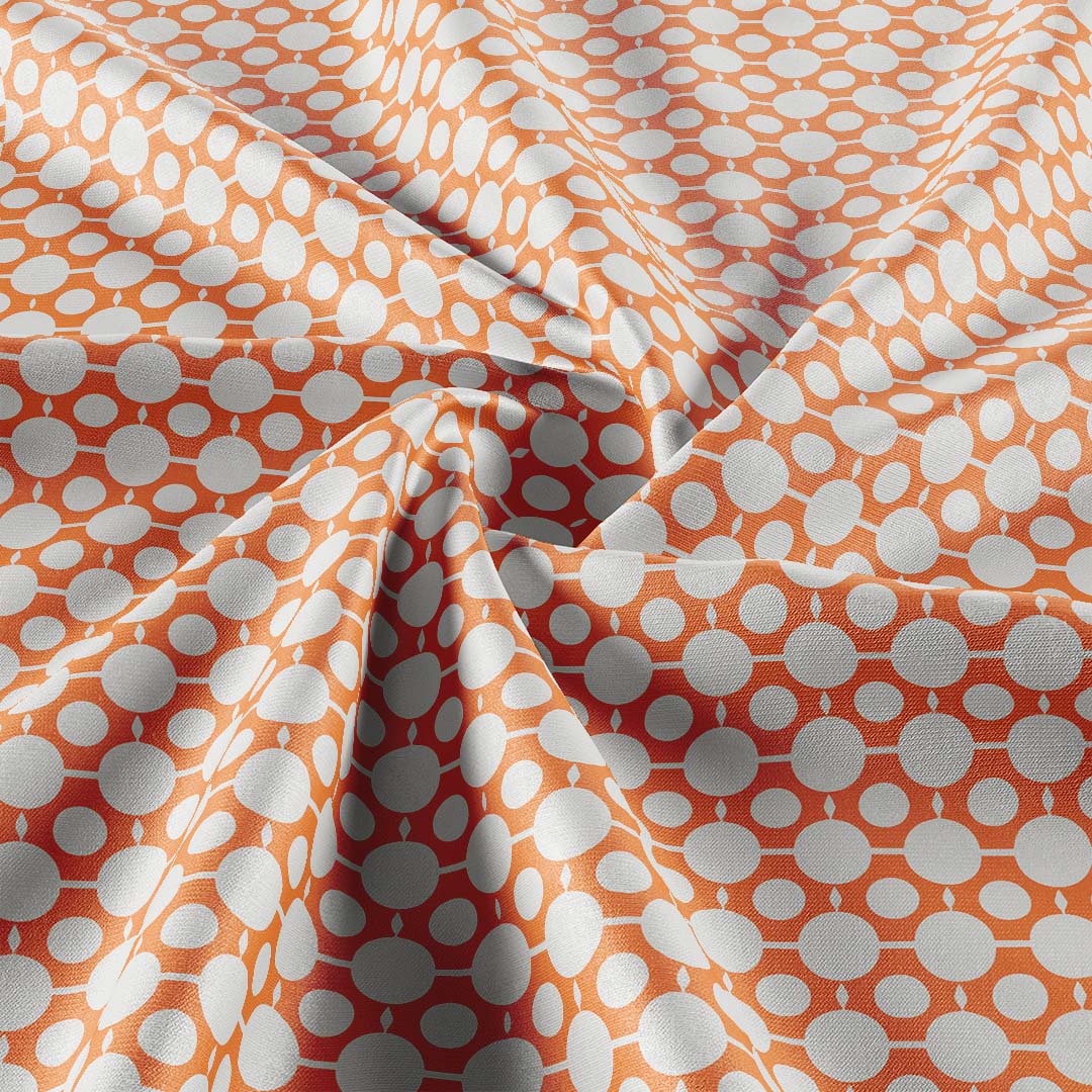 Retro Dots - Orange